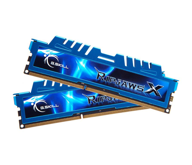 G.SKILL DDR3 16GB (2x8GB) RipjawsX 2400MHz CL11 XMP F3-2400C11D-16GXM - 215650 - zdjęcie 2